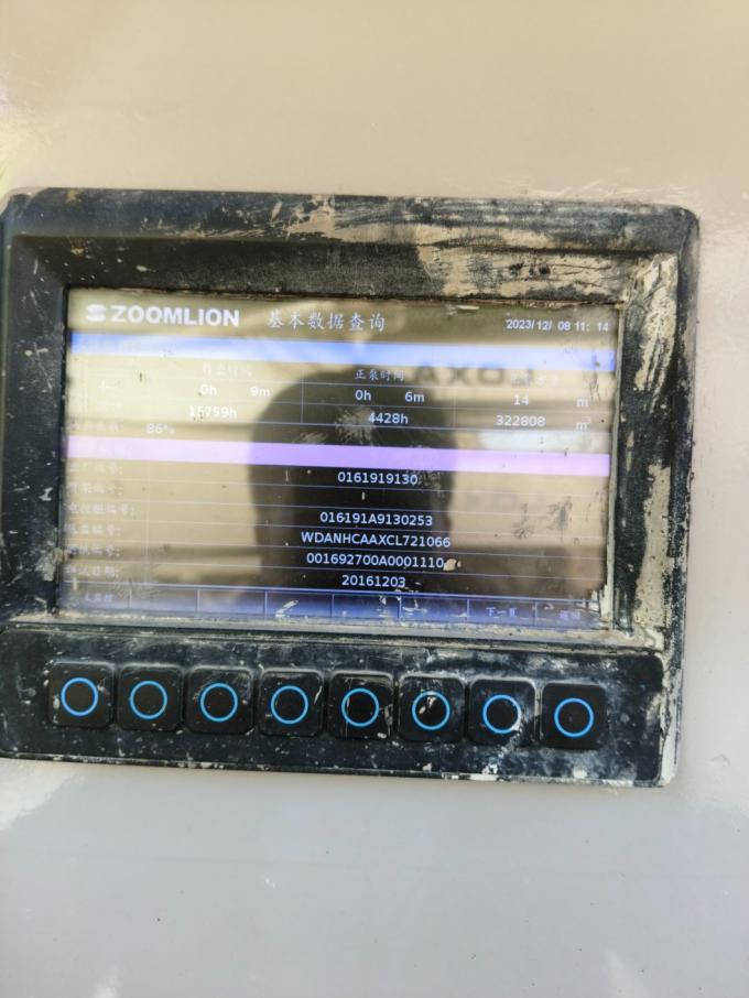 Used Mercedes-Benz Truck Used by Zoomlion′s 52-Meter Concrete Pump Truck