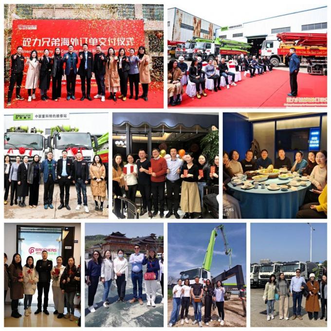 Zoomunited Concrete Pump Truck 56 Meters Using Mercedes Chassis, The Company′s Inventory of Cars Directly Sold