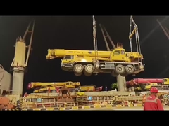 جرثقیل کامیون 50 تن ایکس سی ام جی فرستاده میشه