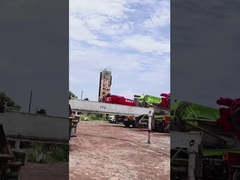 2012 پوتزمیستر استفاده شده کامپون بتنی کامیون 56m کامیون نصب پمپ ماشین مرسدس بنز