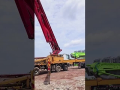 ماشین های پمپ کنکریت استفاده شده 56 متر با فروش مستقیم کارخانه Schwing Putzmeister