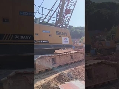 SA Ny استفاده شده جرثقیل خزنده 60t گواهینامه ISO9001 برای کمک پس از فروش