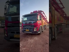 ۶۷ متری ماشین های پمپ کنکریت نصب شده کاملا هیدرولیک ماشین آلات ساختمانی