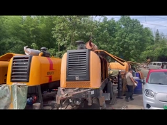 پمپ خط بتنی نصب شده در کامیون، ماشین آلات بتنی Truemax SANY SYM514THB