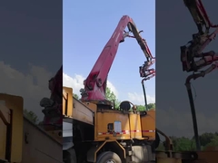 2012 کامیون پمپ بتنی 49 متری با شاسی نصب شده Hino برای فروش