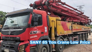 شاسی ولوو کامیون پمپ بتن 67 متری SANY 2022 برای فروش