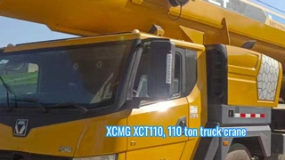 جرثقیل کامیون 110 تن XCMG XCT110 2018